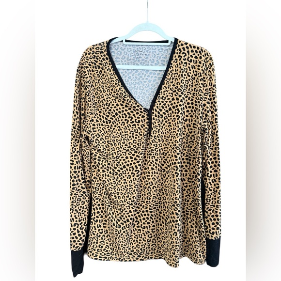Little Sleepies Sweaters - Little sleepies cheeta print top